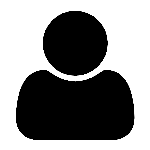 Cette image est un pictogramme abstrait pour représenter une personne non identifiée